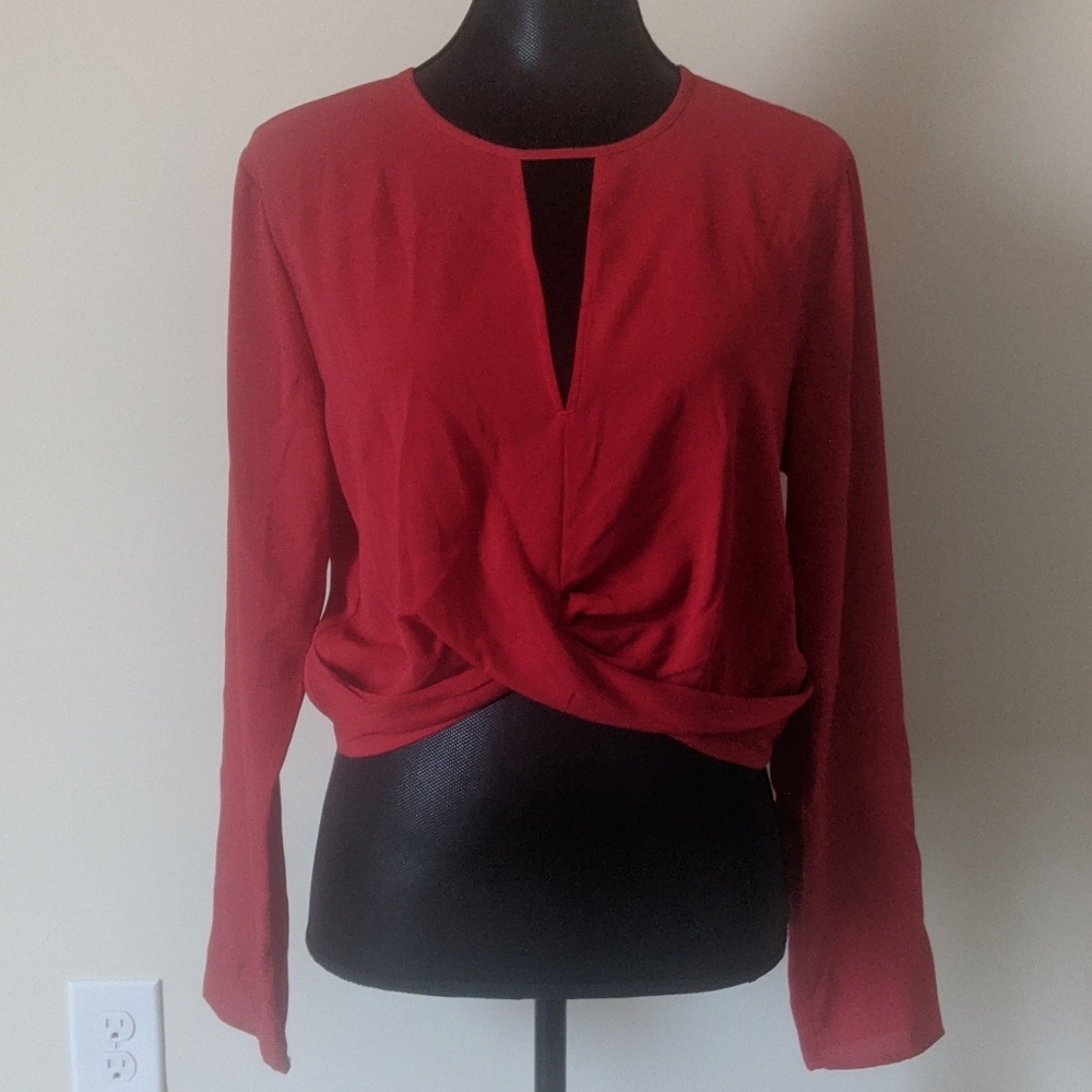 H&M Cropped Bell Sleeve